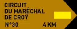 Panneaux informatifs du Circuit du Maréchal de Croÿ à Bon-Secours